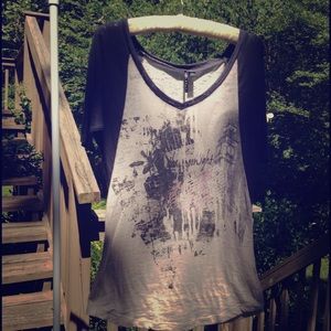 London Big Ben Baseball style Top! Size L!