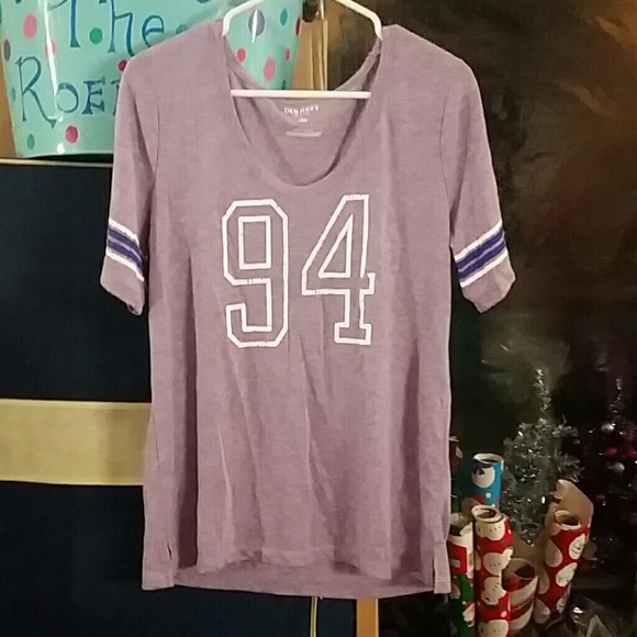 Purple "football" shirt