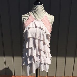 Free people ruffle top