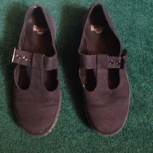 Black Doc Martens shoes