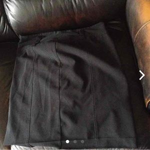 Black High waisted pencil