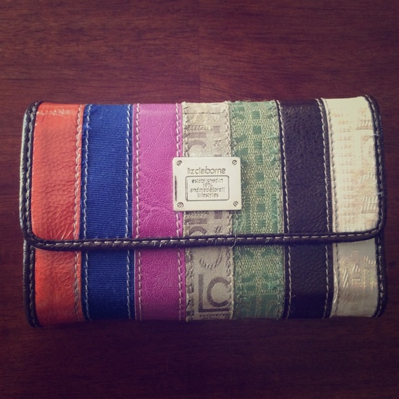 Liz Claiborne Multicolor Wallet