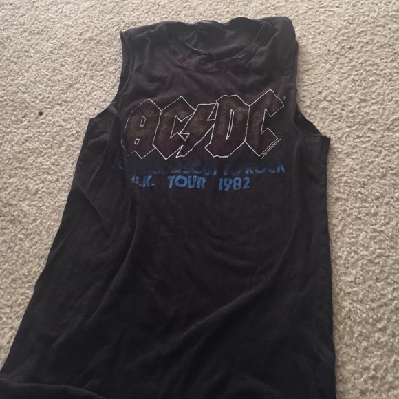 Vintage ACDC muscle shirt