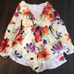 Floral Romper