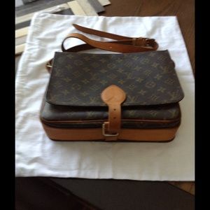 1983 Louis Vuitton Cartouchierre GM Crossbody Bag