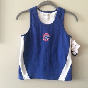 ⚾️Chicago cubs fitted racerback tank. NEW w/ tags