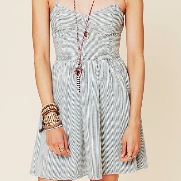 Free People Striped dress