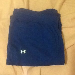 Blue under armour sweatpants
