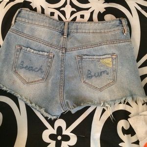 Jean shorts