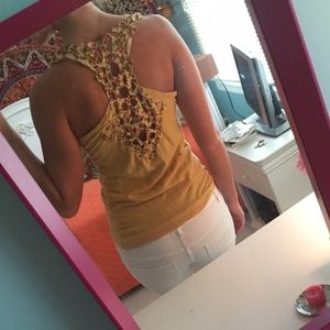 Yellow tank top