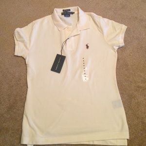 Women's Ralph Lauren skinny polo shirt