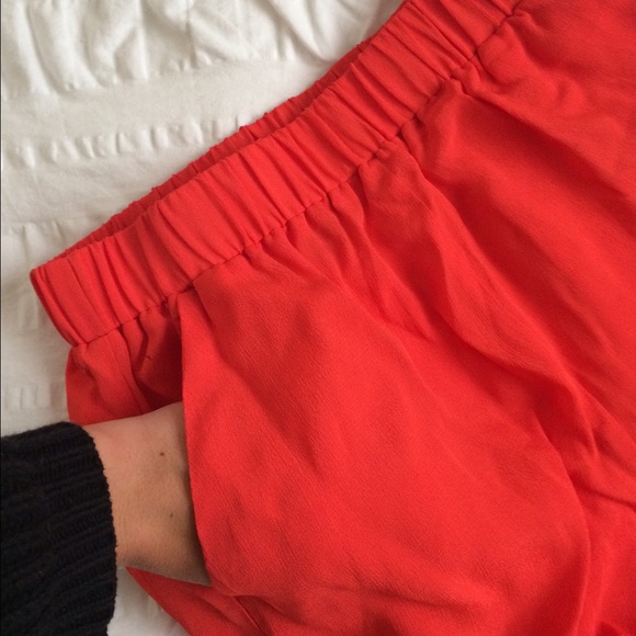 Orange shorts - Picture 2 of 3