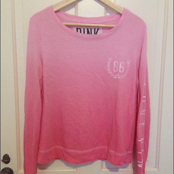 PINK ombré sweater