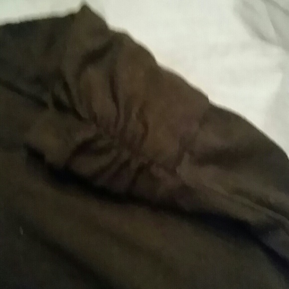 Blavk jersey skort - Picture 2 of 3