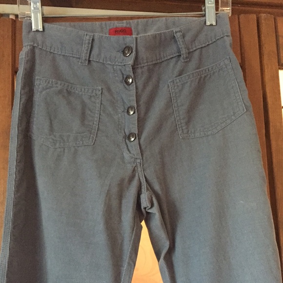 Grey Hugo Boss Corduroy Pants