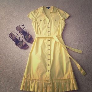 Tahari Dress - Ruffle Hem