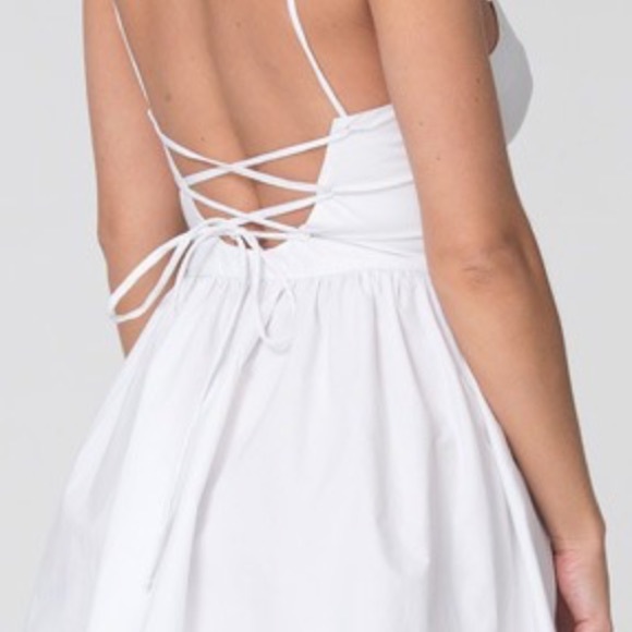NWT American Apparel Tie Back Dress