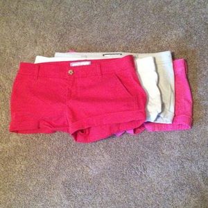 4 Abercrombie and Fitch Shorts (Pack)