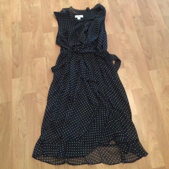 Maternity polka dot dress