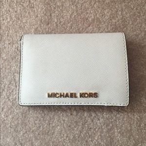 Michael Kors White Wallet
