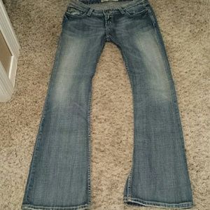 BKE Starlite Stretch Bootcut Jeans 27x31 1/2