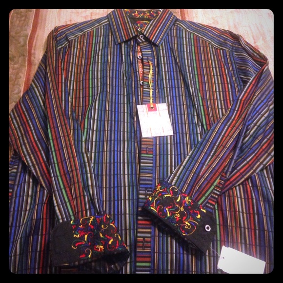 Robert Graham multi-colored shirt - Picture 1 of 4