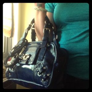 Navy Blue Juicy Couture Handbag