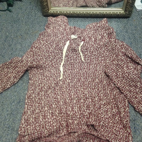Hooded knit