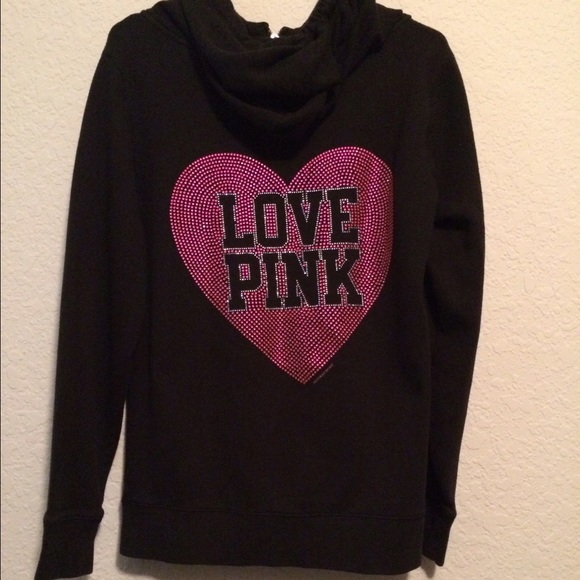Victorias Secret Pink Bling Hoodie