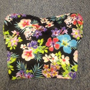 Hawaiian bandeau top
