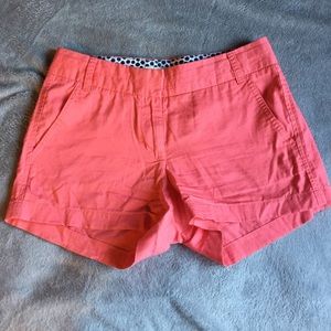 J. crew cotton chino shorts