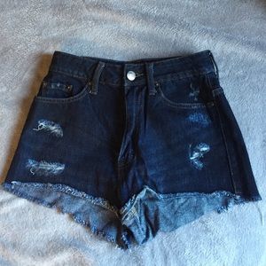 High wasted shorts from Urban Outfitters