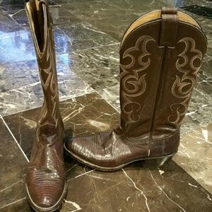 Genuine leather Cowgirl Boots