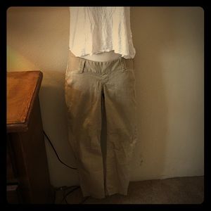 J Crew Maternity Andie Chino/Khaki -Final Markdown