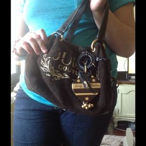 Black Velour Juicy Couture