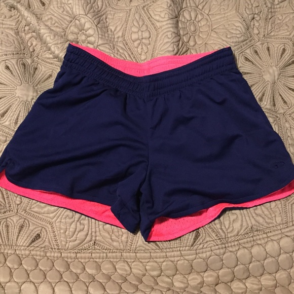 Champion 2-way workout shorts