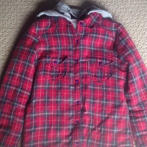 Red Flannel Element Coat Sz S