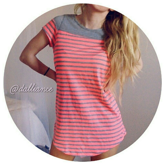 Hello Molly Sold Out Pink Stripe Dress - Picture 2 of 3