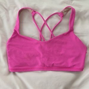 Pink Lululemon Free to be Bra