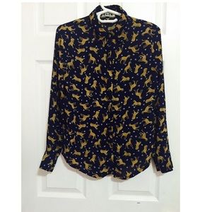 Blouse ❤️ blue ❤️ small