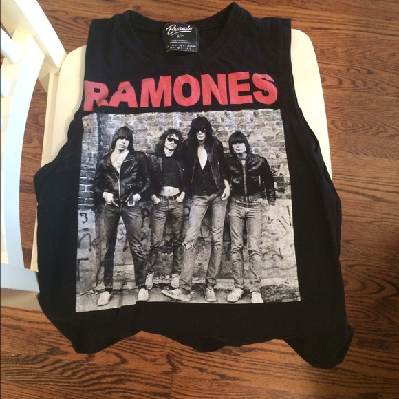 Small Ramones Black Tank