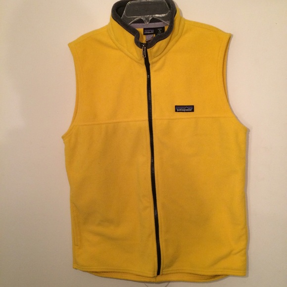 SOLD Yellow Patagonia Vest - Picture 1 of 4