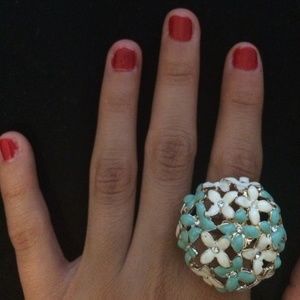 Flower ring.