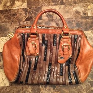 Steven by Steve Madden leather satchel