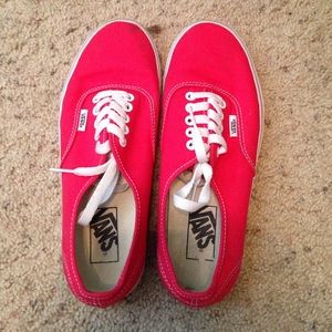 red Vans