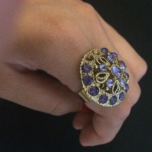 Purple ring with missing rocks.