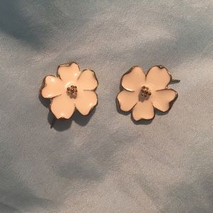 Magnolia Flower Earrings