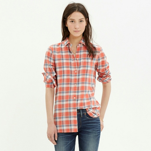 [BUNDLED] Madewell Ex-BF Shirt - Picture 2 of 4