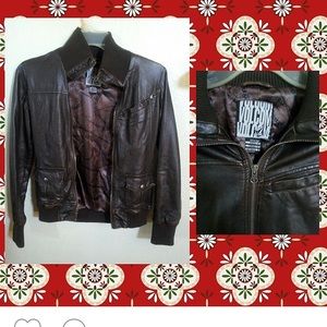 Volcom leather jacket