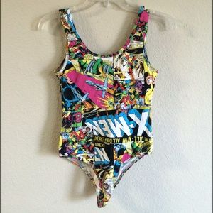 X-Men Comic Book Bodysuit